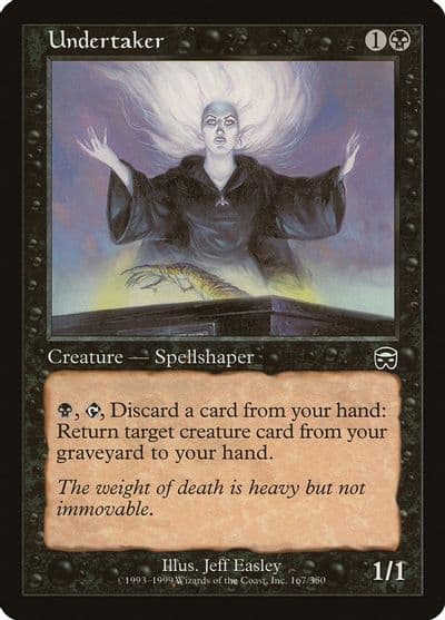 Undertaker Mercadian Masques Magic card