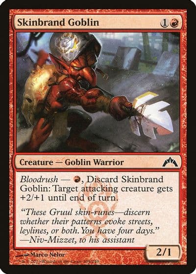 Skinbrand Goblin Gatecrash Magic card
