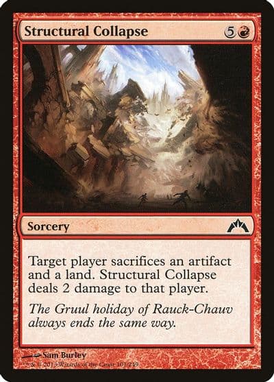 Structural Collapse Gatecrash Magic card