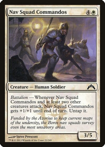 Nav Squad Commandos Gatecrash Magic card