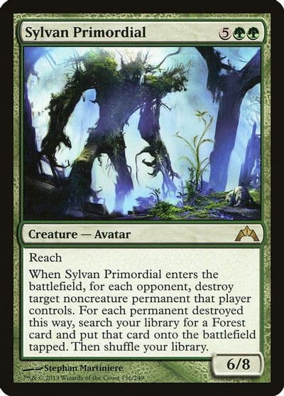 Sylvan Primordial Gatecrash Magic card