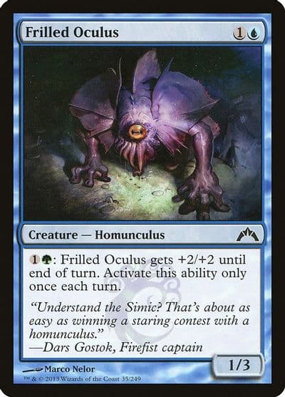 Frilled Oculus Gatecrash Magic card