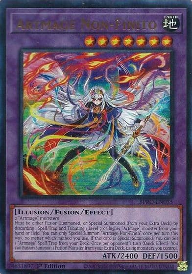 Artmage Non Finito Burst Protocol Yu-Gi-Oh! card