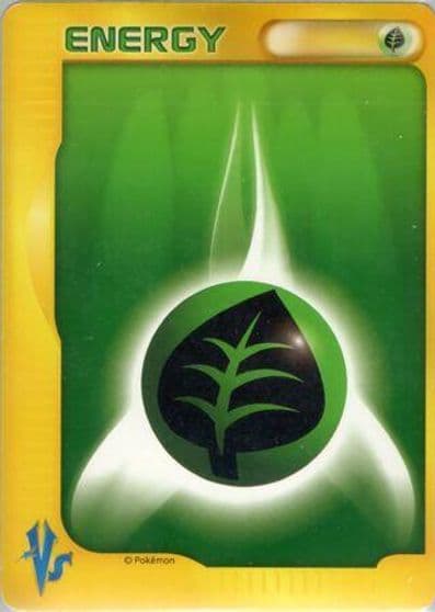 Grass Energy Pokemon VS Pokemon card