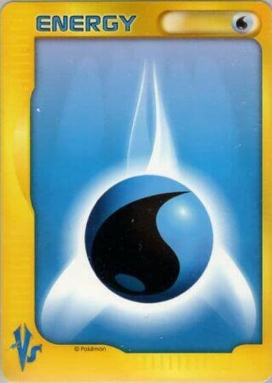 Water Energy Pokemon VS Pokemon card