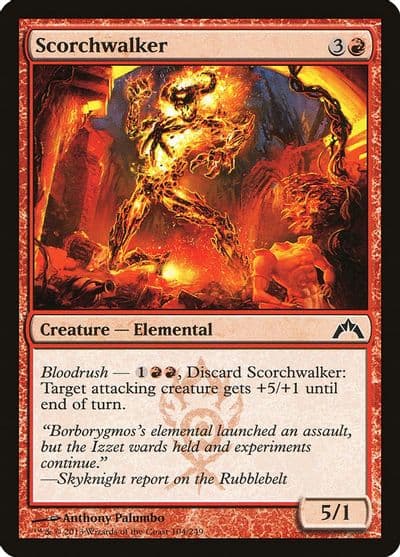 Scorchwalker Gatecrash Magic card