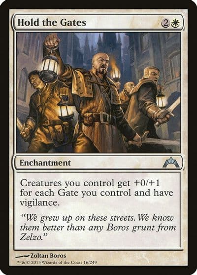 Hold the Gates Gatecrash Magic card