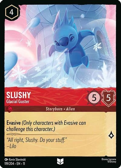 Slushy Glacial Guster Winterspell Lorcana card
