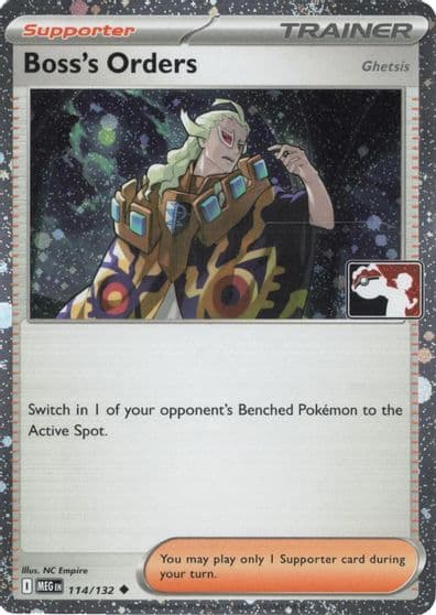 Boss's Orders Prize Pack Series Cards Pokemon card