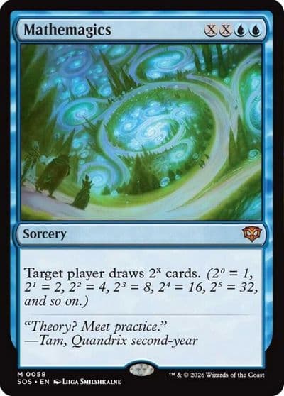 Mathemagics Secrets of Strixhaven Magic card