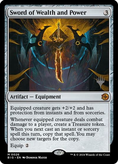 Sword of Wealth and Power Promo Pack: Lorwyn Eclipsed Magic card