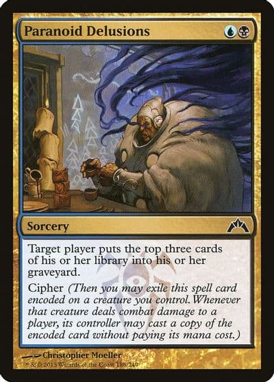 Paranoid Delusions Gatecrash Magic card