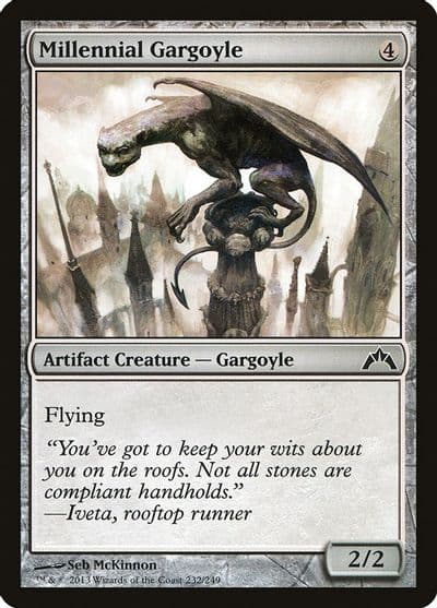 Millennial Gargoyle Gatecrash Magic card