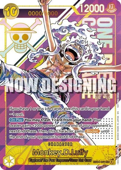 MonkeyDLuffy EB04 061 Serial Number One Piece Promotion Cards One Piece card