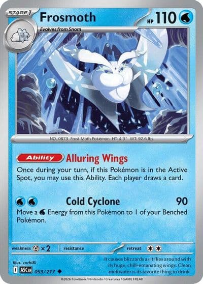 Frosmoth ME: Ascended Heroes Pokemon card