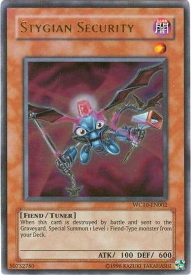 Stygian Security Yu-Gi-Oh! Video Game Promotional Cards Yu-Gi-Oh! card