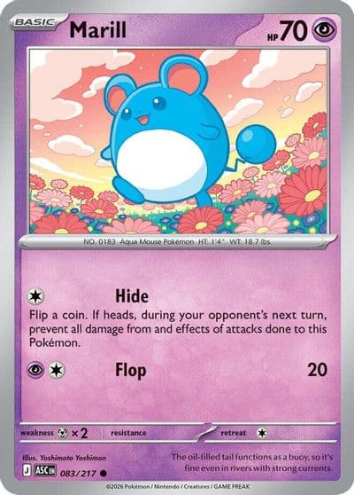 Marill ME: Ascended Heroes Pokemon card