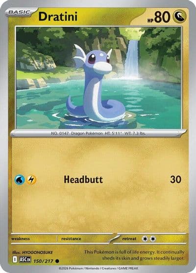 Dratini ME: Ascended Heroes Pokemon card