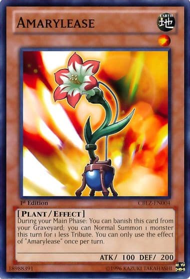 Amarylease Cosmo Blazer Yu-Gi-Oh! card