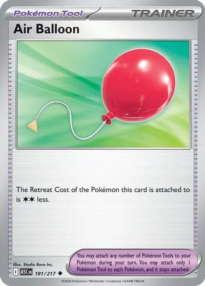 Air Balloon ME: Ascended Heroes Pokemon card