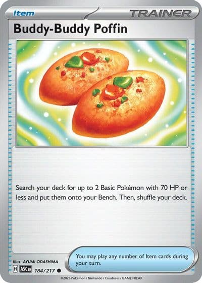 Buddy-Buddy Poffin ME: Ascended Heroes Pokemon card