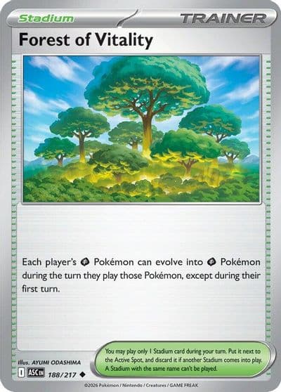 Forest of Vitality ME: Ascended Heroes Pokemon card