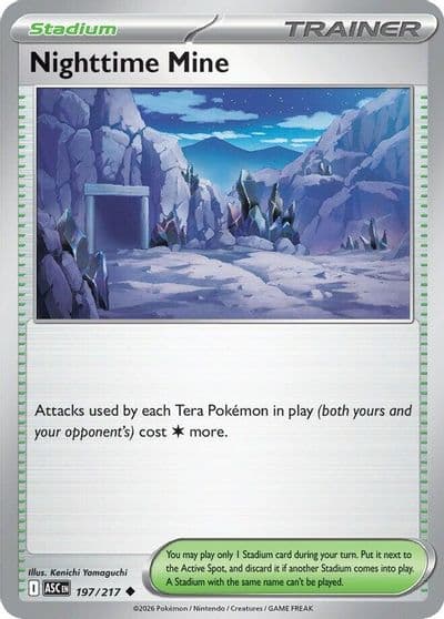 Nighttime Mine ME: Ascended Heroes Pokemon card