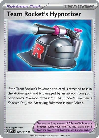 Team Rocket's Hypnotizer ME: Ascended Heroes Pokemon card