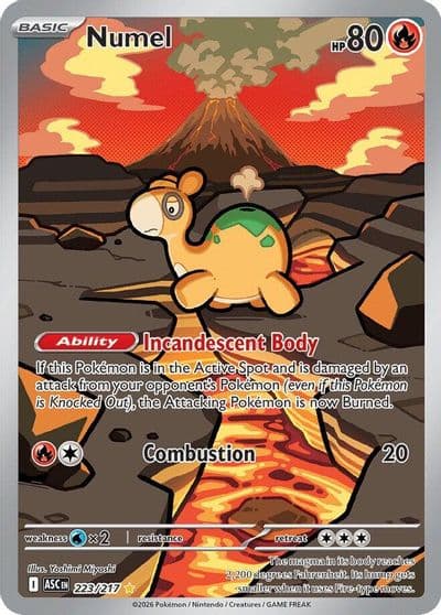 Numel ME: Ascended Heroes Pokemon card