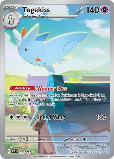 Togekiss ME: Ascended Heroes Pokemon card