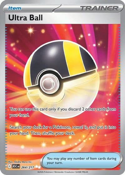 Ultra Ball ME: Ascended Heroes Pokemon card