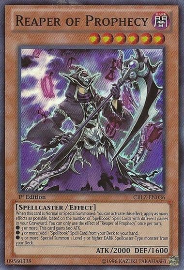 Reaper of Prophecy Cosmo Blazer Yu-Gi-Oh! card
