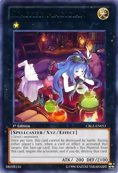 Slacker Magician Cosmo Blazer Yu-Gi-Oh! card