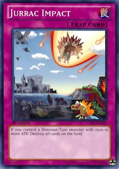 Jurrac Impact Cosmo Blazer Yu-Gi-Oh! card
