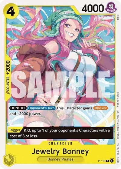 Jewelry Bonney Heroines Battle Pack One Piece Promotion Cards One Piece card