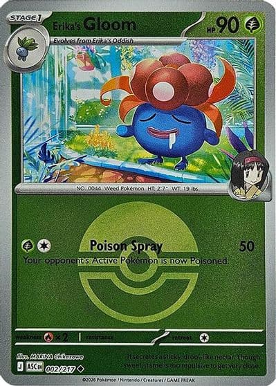 Erika's Gloom (Poke Ball) ME: Ascended Heroes Pokemon card
