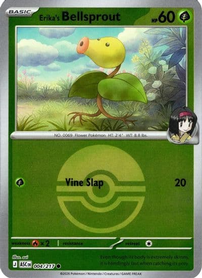 Erika's Bellsprout (Poke Ball) ME: Ascended Heroes Pokemon card