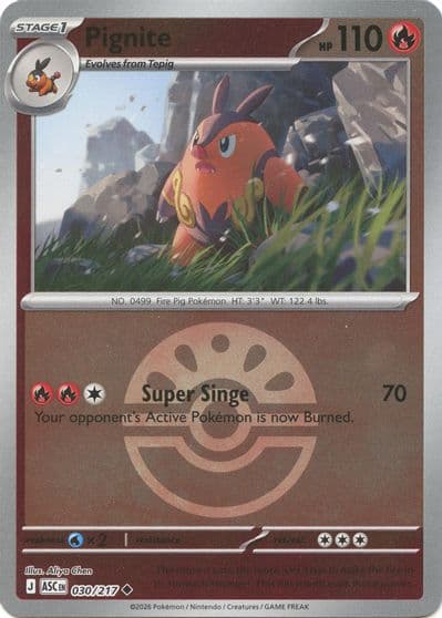 Pignite (Friend Ball) ME: Ascended Heroes Pokemon card