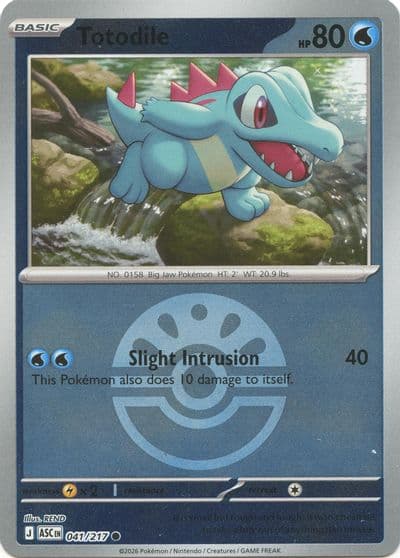 Totodile (Friend Ball) ME: Ascended Heroes Pokemon card