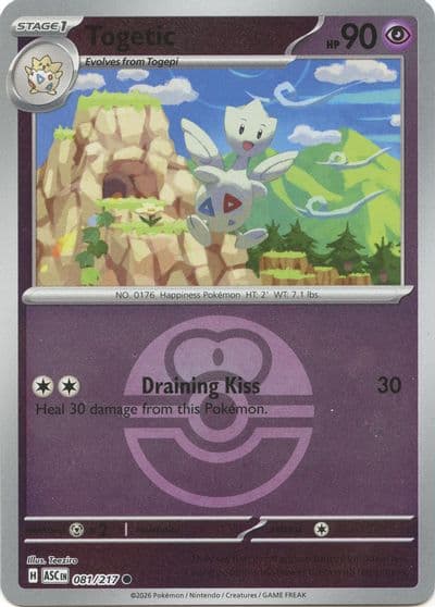 Togetic (Love Ball) ME: Ascended Heroes Pokemon card