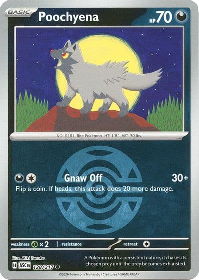 Poochyena (Dusk Ball) ME: Ascended Heroes Pokemon card