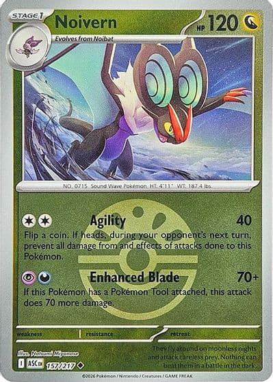 Noivern (Friend Ball) ME: Ascended Heroes Pokemon card
