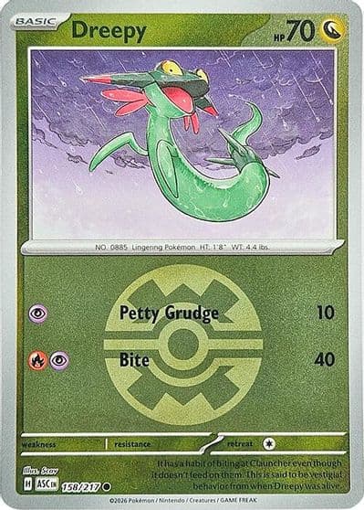 Dreepy (Quick Ball) ME: Ascended Heroes Pokemon card