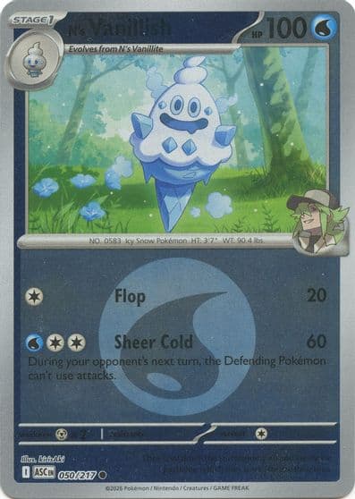 N's Vanillish (Energy Symbol Pattern) ME: Ascended Heroes Pokemon card