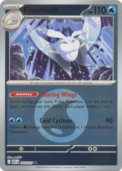 Frosmoth (Energy Symbol Pattern) ME: Ascended Heroes Pokemon card
