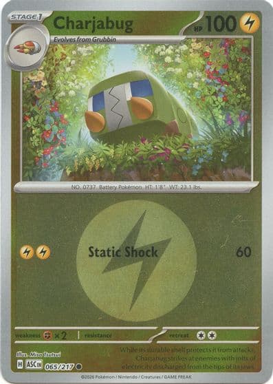 Charjabug (Energy Symbol Pattern) ME: Ascended Heroes Pokemon card