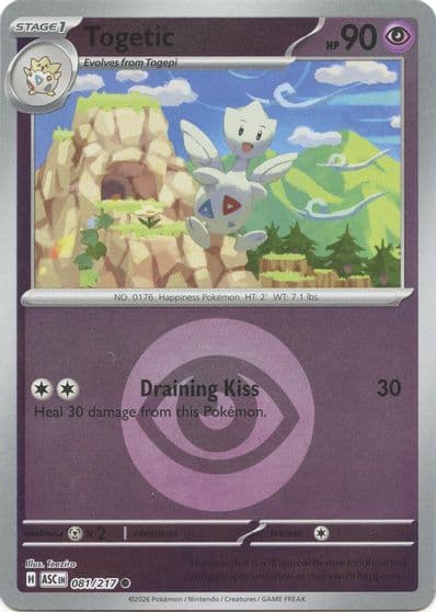Togetic (Energy Symbol Pattern) ME: Ascended Heroes Pokemon card