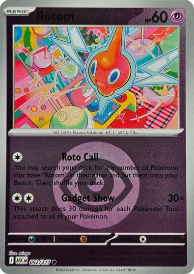 Rotom (Energy Symbol Pattern) ME: Ascended Heroes Pokemon card