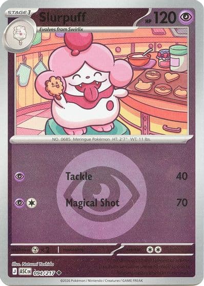 Slurpuff (Energy Symbol Pattern) ME: Ascended Heroes Pokemon card