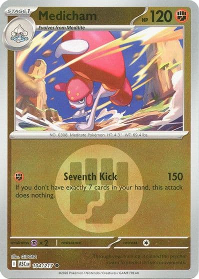 Medicham (Energy Symbol Pattern) ME: Ascended Heroes Pokemon card